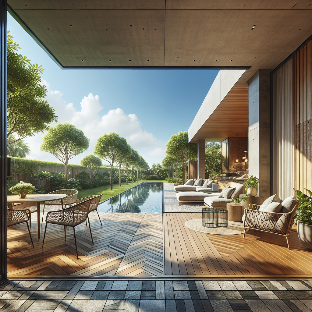 Taras jako przedłużenie salonu – inspiracje